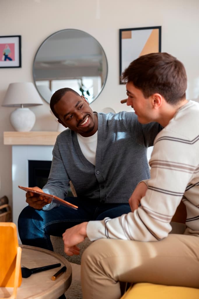 Home health aide supporting a person with epilepsy in a safe home environment