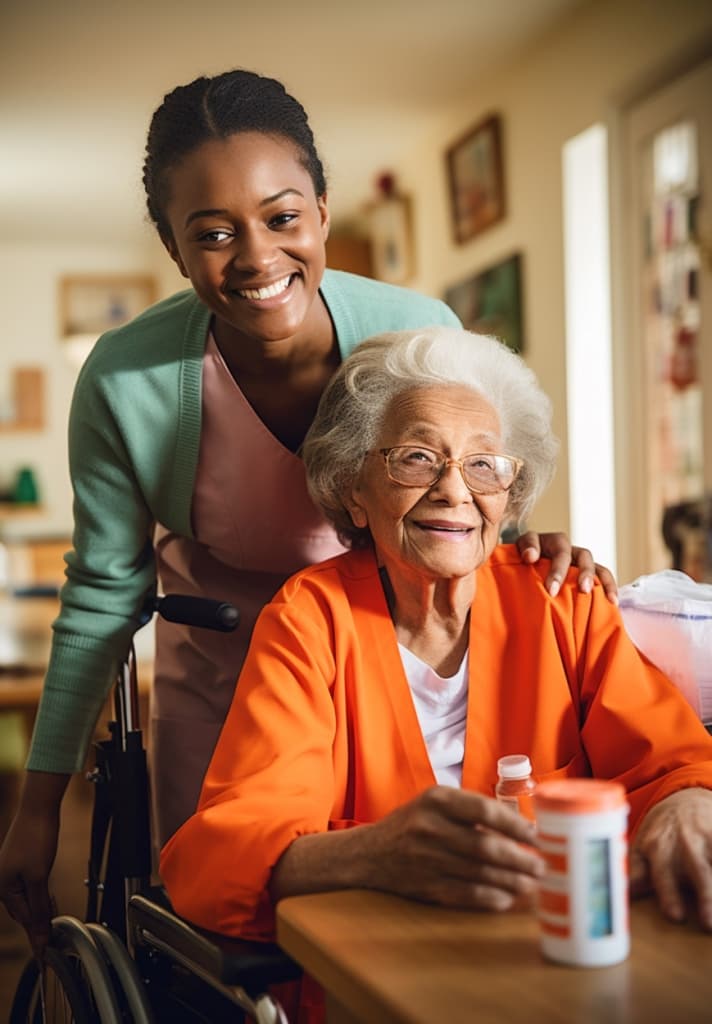 Caregiver providing arthritis home care and mobility assistance in New York City