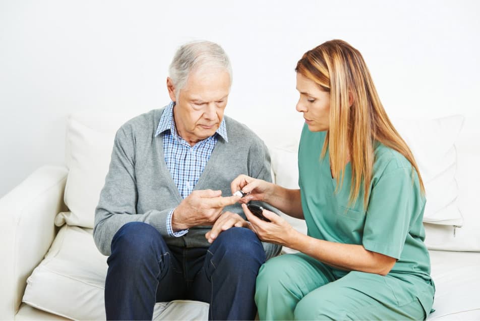 Caregiver providing home care in Brooklyn, NY